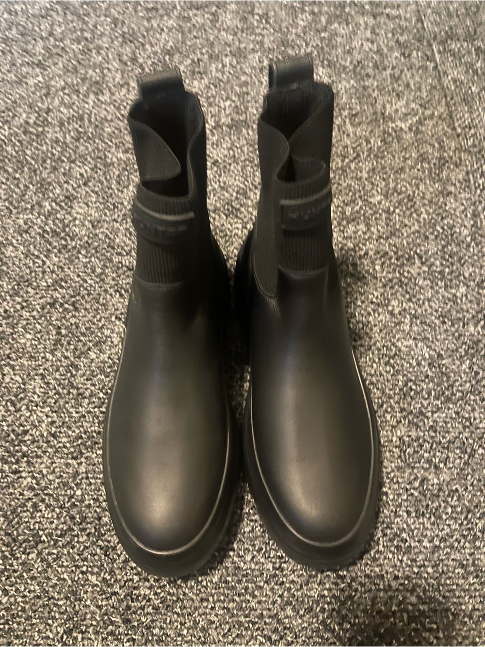 Hunter women’s Black boots Slip-On Boots